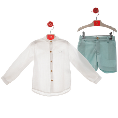 Traje Pantalon Bermuda Bolonia