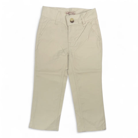 Pantalón Sarga Larga - Piedra