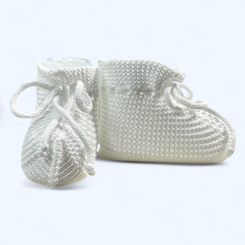 Zapatos Tejidos Rich - Blanco
