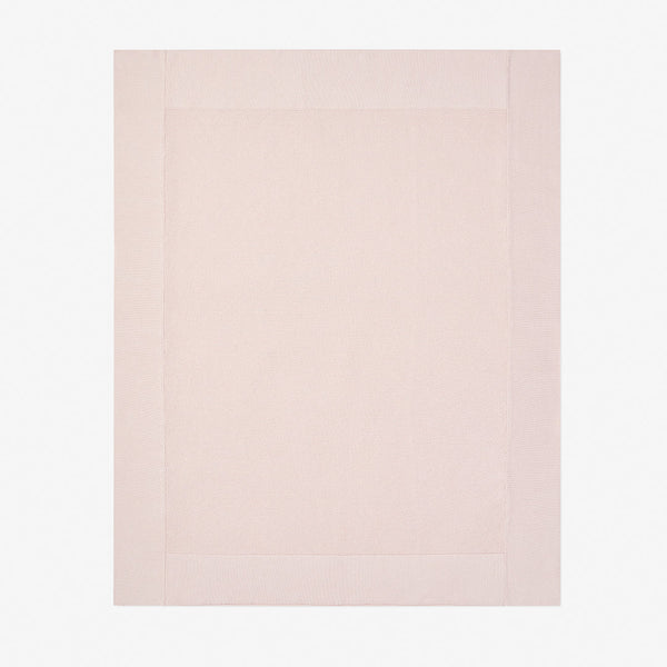 Manta de Punto - Rosa Pálido