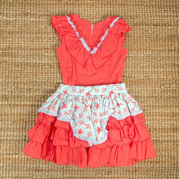 Conjunto Falda Estampado Jazmines