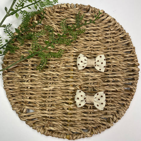 Gancho Mini Lunares - Set de 2