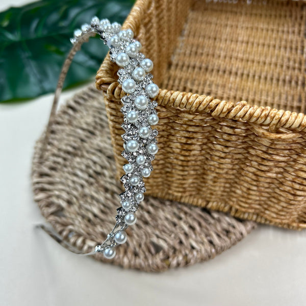 Diadema - Blanca Perlas