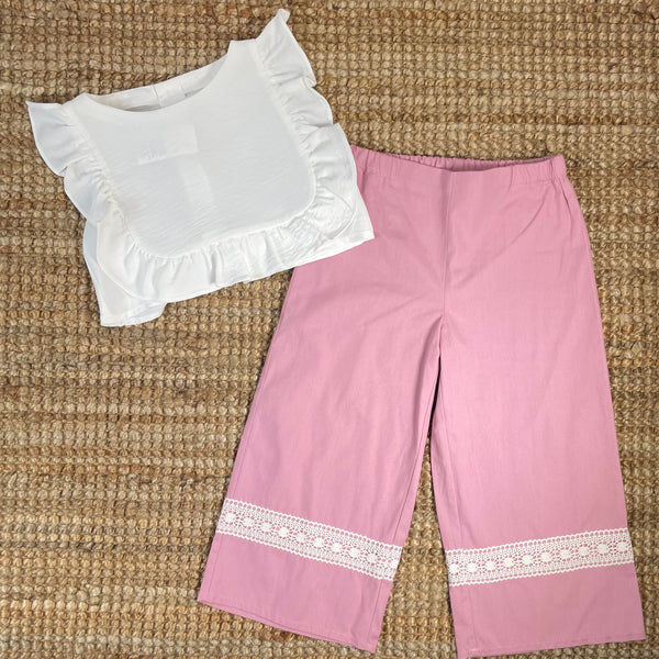 Conjunto Nina Roche Rosa