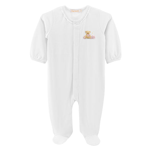 Pijama Footie Juguetes Rosado - Blanco