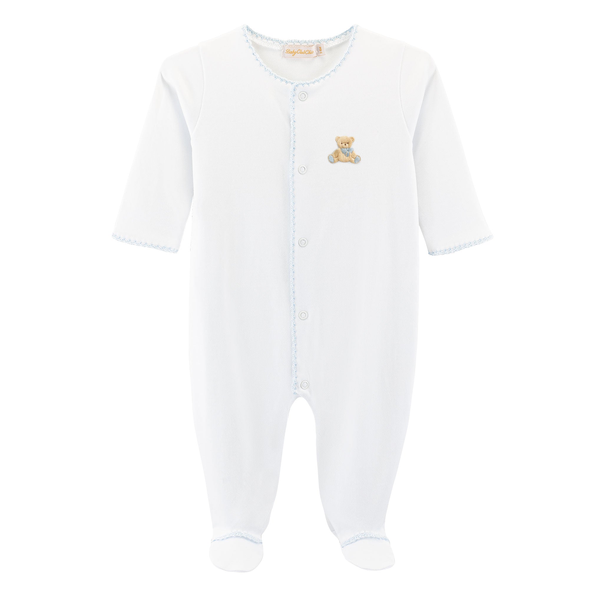 Pijama Footie Juguetes Celeste - Blanco