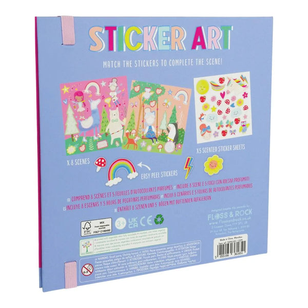 Arte en Stickers - Hada Arcoiris