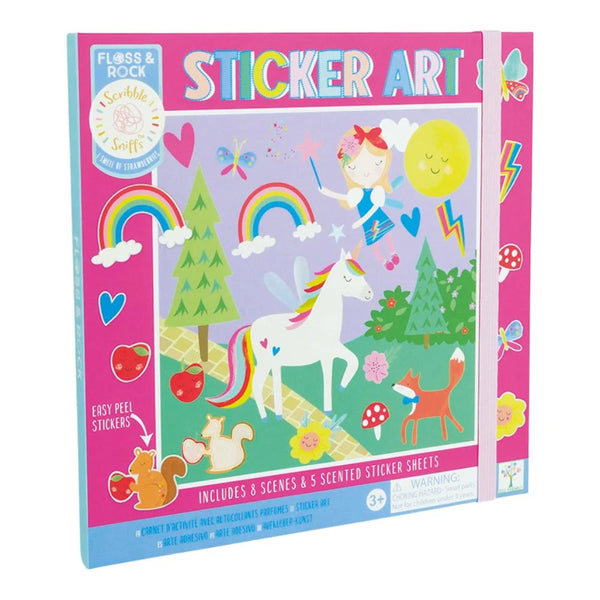 Arte en Stickers - Hada Arcoiris