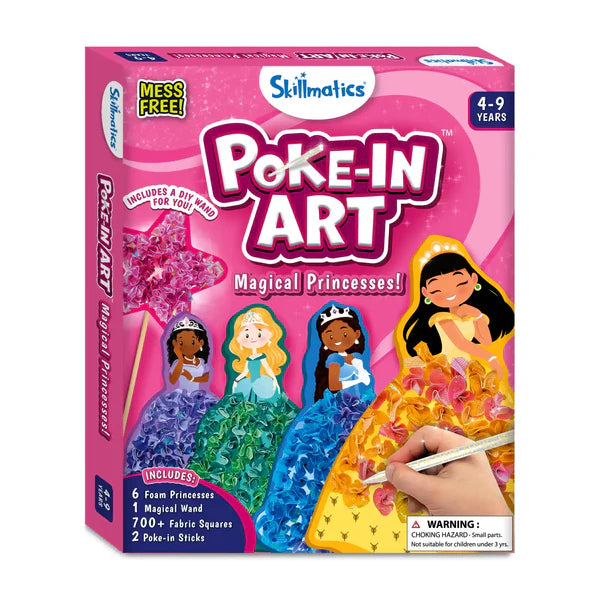 Arte con Perforaciones - Princesas Mágicas