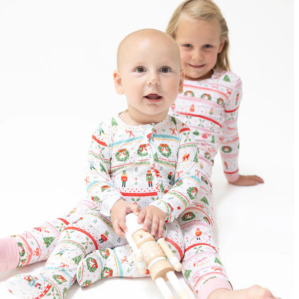 Pijama Footie Navidad Cascanueces