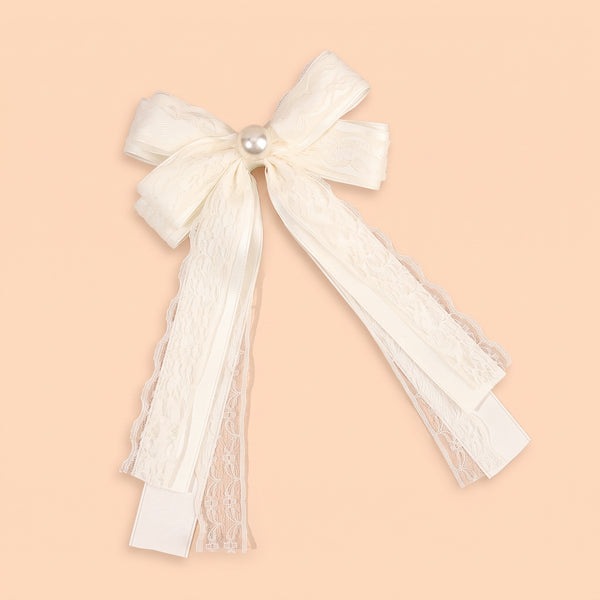 Lazo Coquette - Encaje Perla Lazo Ivory
