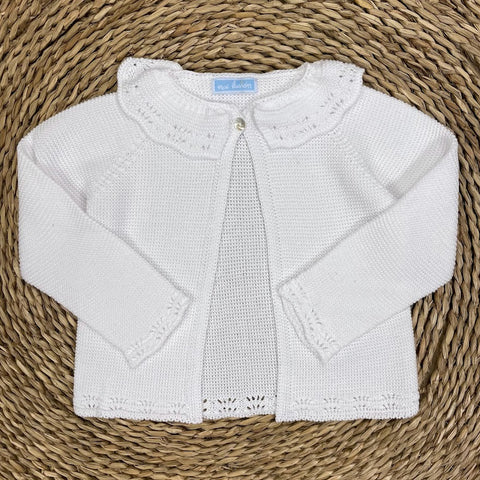 Chaqueta Malva Blanco