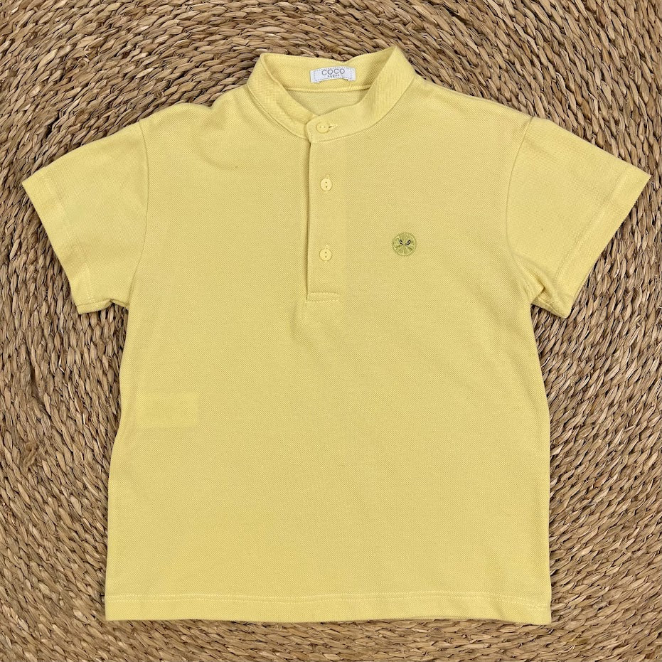 Camisa Polo-Amarillo