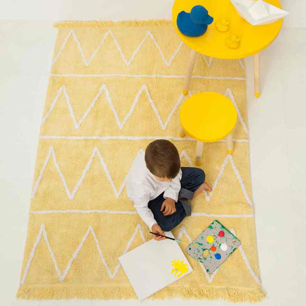 Alfombra Hippy Yellow