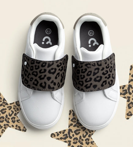 Snaps de Zapatilla Básica - Leopardo