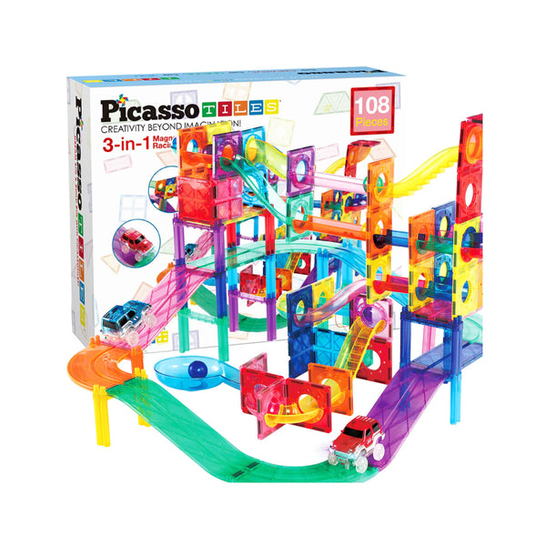 Marble Run Magnético - 108 Pzs