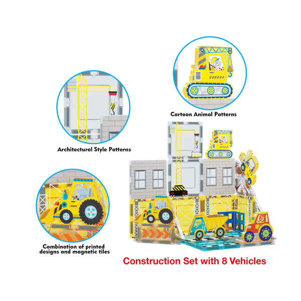 Bloques de Construcción Magnético - 26 Pzs