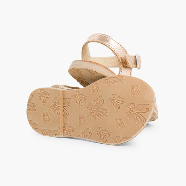 Sandalias Metalizada - Bronce