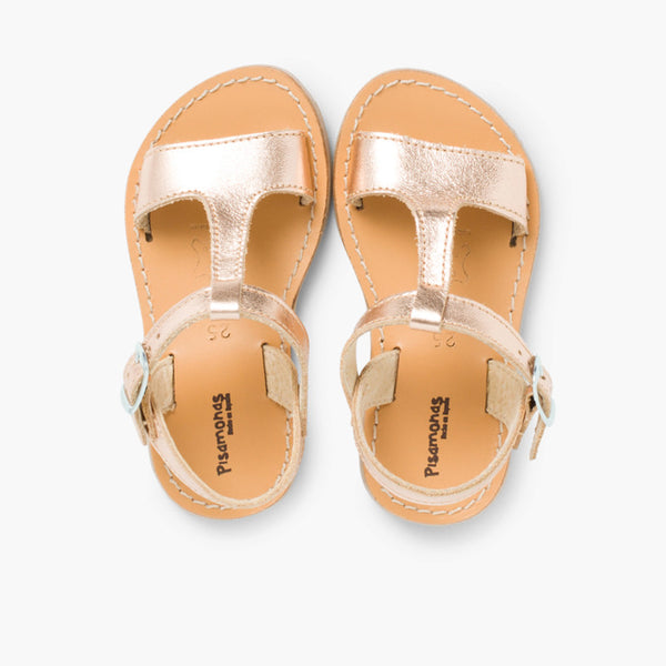 Sandalias Metalizada - Bronce