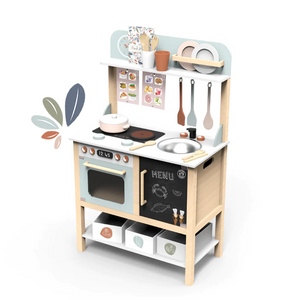 Cocina infantil de madera Blanca , incluye accesorios - Shopmami