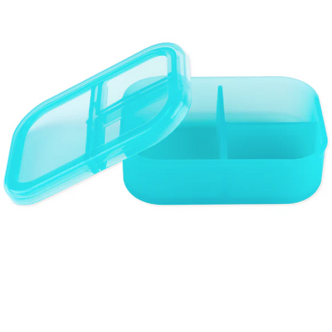Lonchera Bento 3 Secciones Celeste Jelly