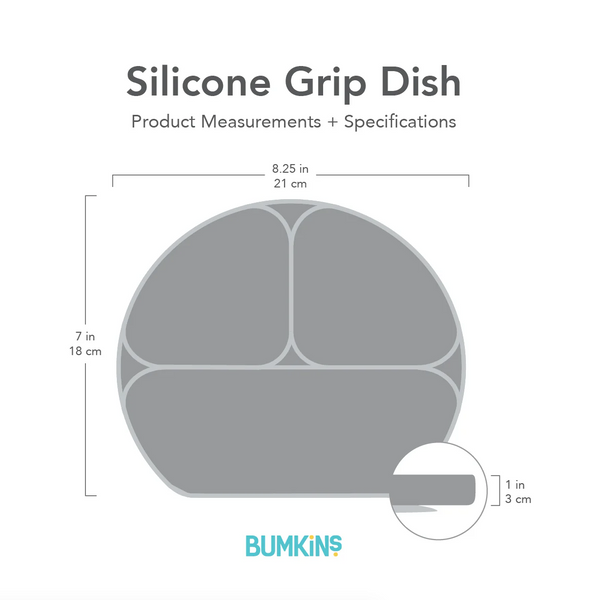 Plato de Silicón - Celeste