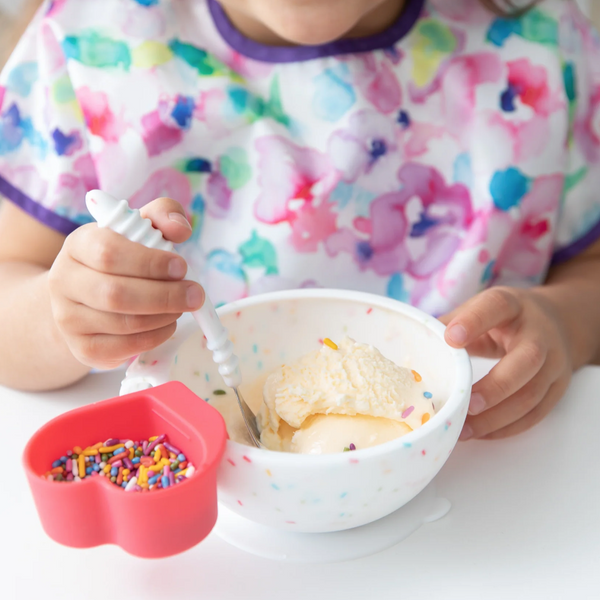 Set Bowl de Silicón Transparente - Sprinkle