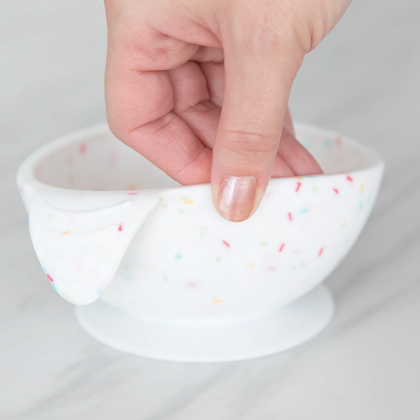 Set Bowl de Silicón Transparente - Sprinkle