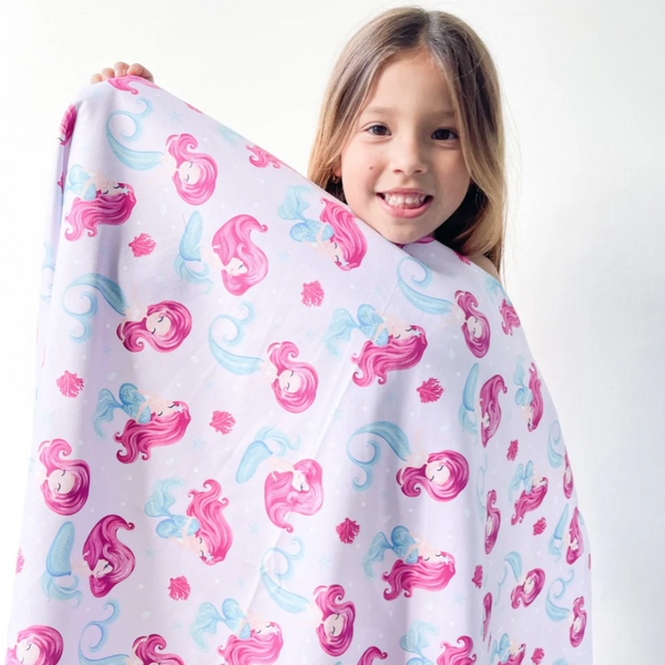 Toalla Playera de Microfibra - Sirenita