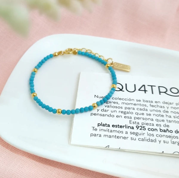 Brazalete - Turquesas