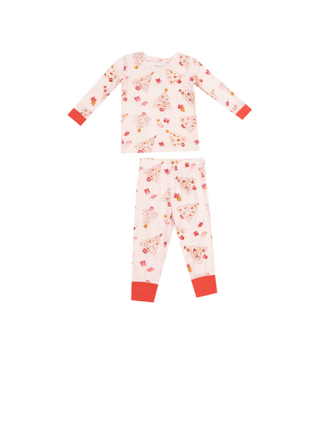 Pijama Navidad Árbol Rosa