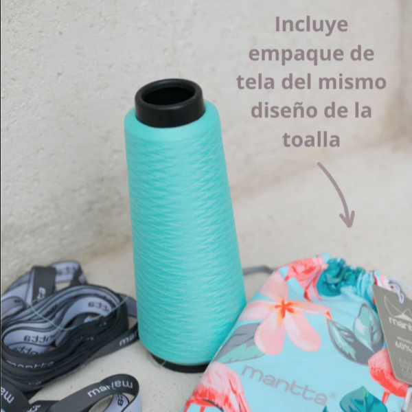 Toalla Playera de Microfibra - Oasis Oliva