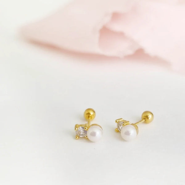 Aretes - Perfect Mini Perlas II