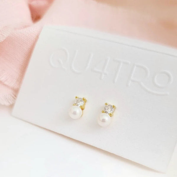 Aretes - Perfect Mini Perlas II
