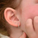 Aretes - Huggies Timeless V