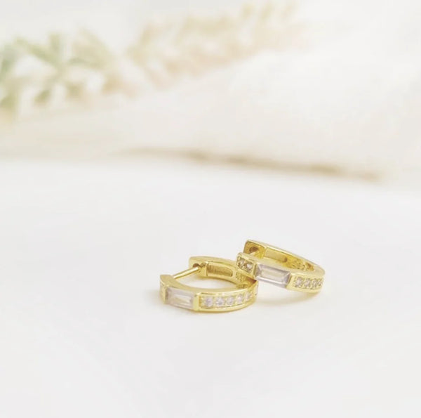 Aretes - Huggies Baguette