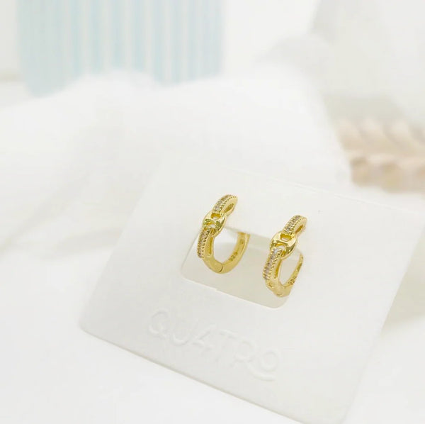 Aretes - Huggies Eslabón