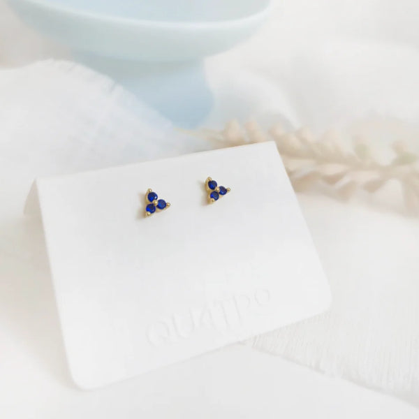 Aretes - Mini Trio Azul