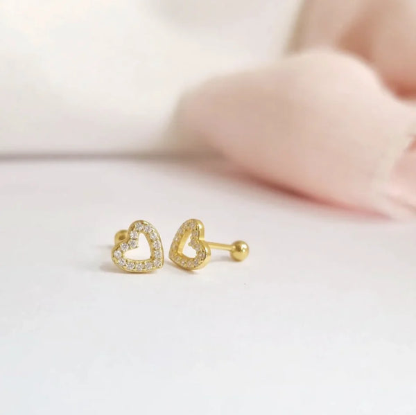 Aretes - Mini Corazón 1