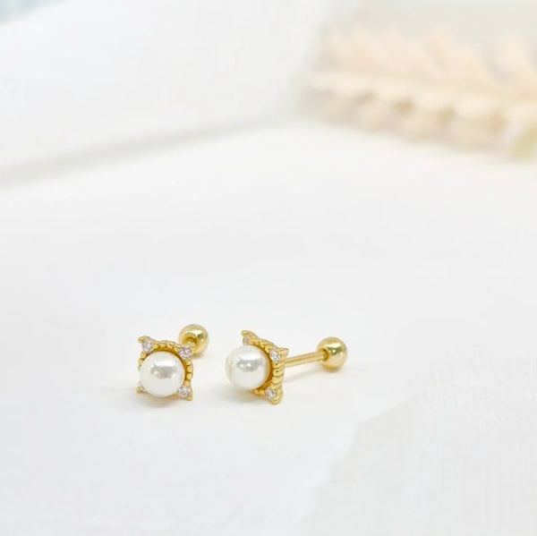 Aretes - Mini Perla Clásica 2