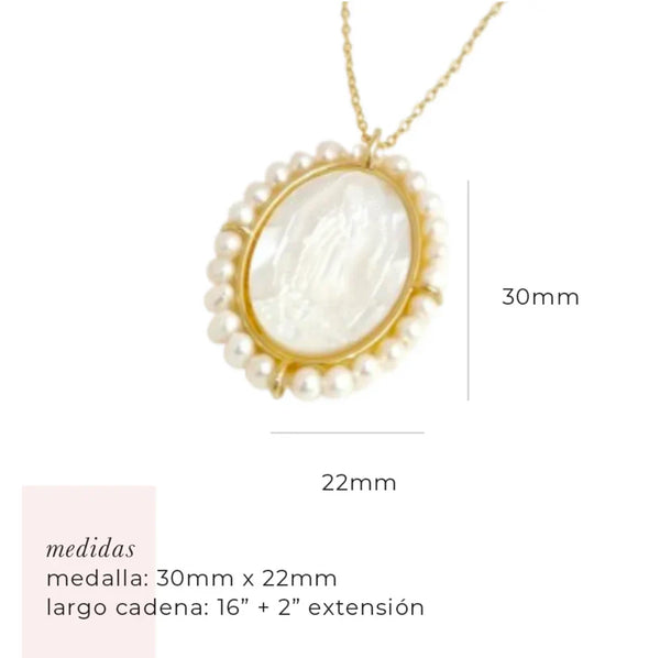 Collar - Glory Ovalado Guadalupe