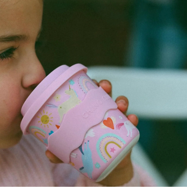 Vasito Babyccino 4oz - Unicornio Rosado