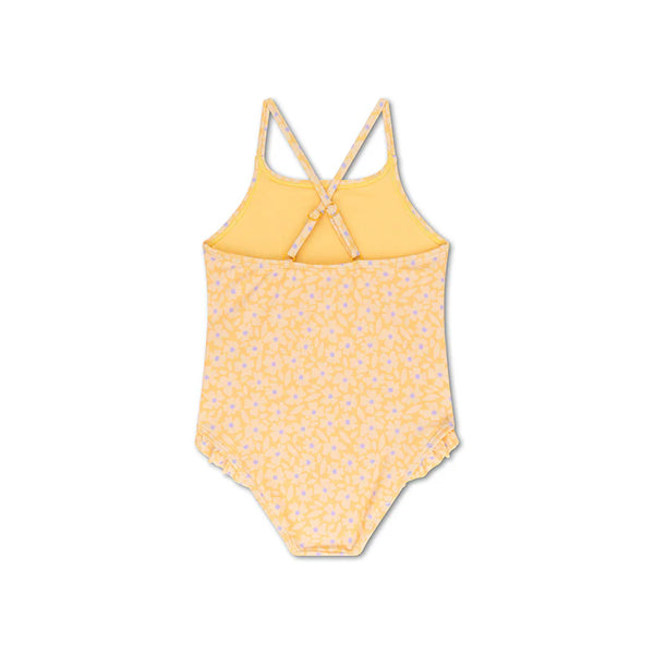 Vestido de Baño - Flores Amarillas