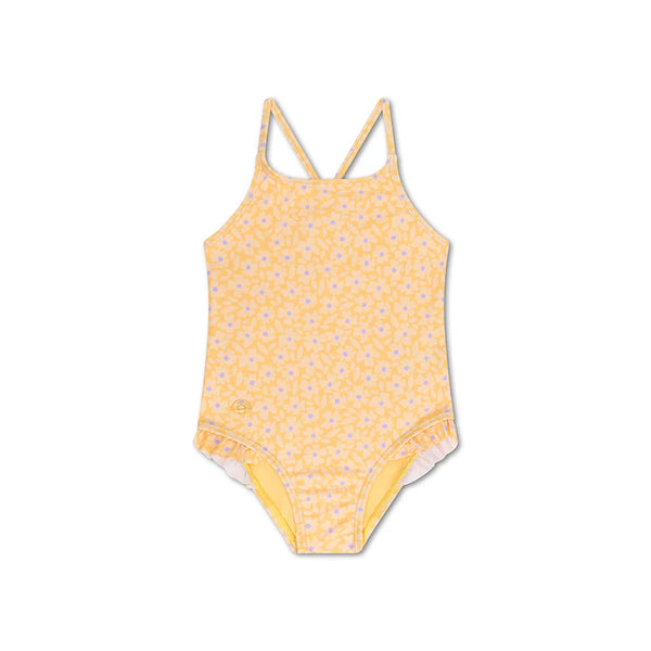 Vestido de Baño - Flores Amarillas