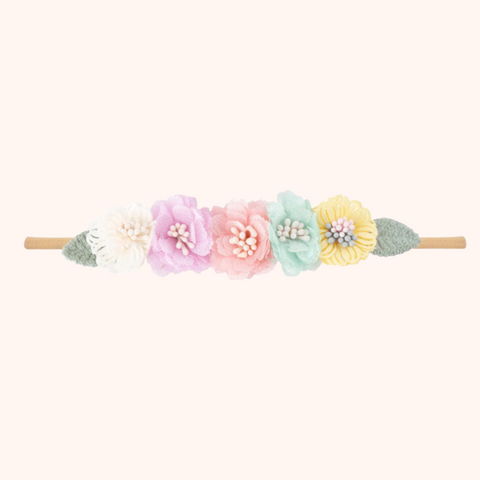 Vincha Flores Multicolor