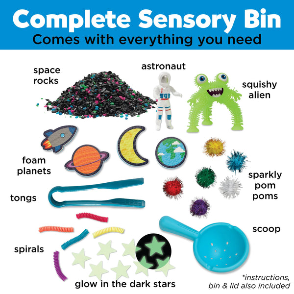 Sensory Bin - Espacio
