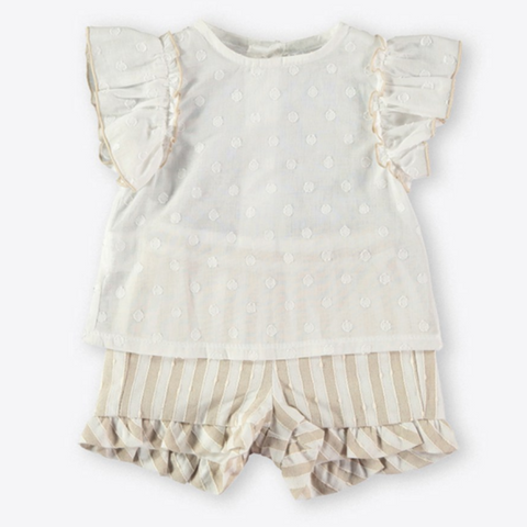 Conjunto Short Rayas