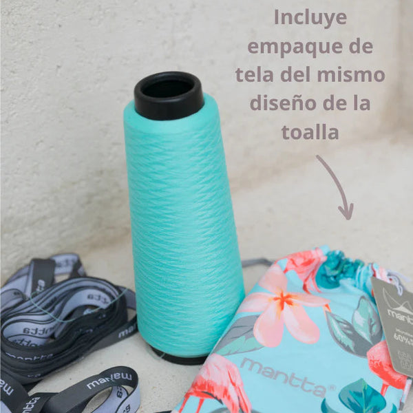 Toalla Playera de Microfibra - Jardín