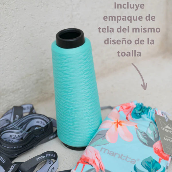 Toalla Playera de Microfibra - Caracoles