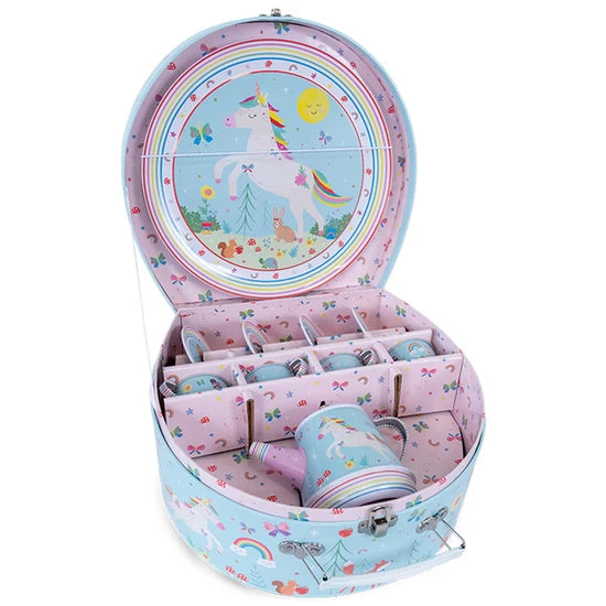 Juego de Té Musical 11 Piezas - Unicornio Arcoiris